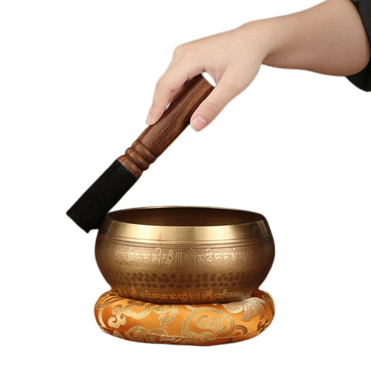 The Zen Cure: Tibetan Handmade Singing Bowl